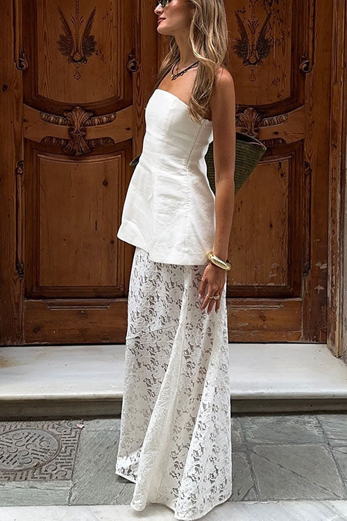 Trixiedress Chicest Strapless Tube Solid Top