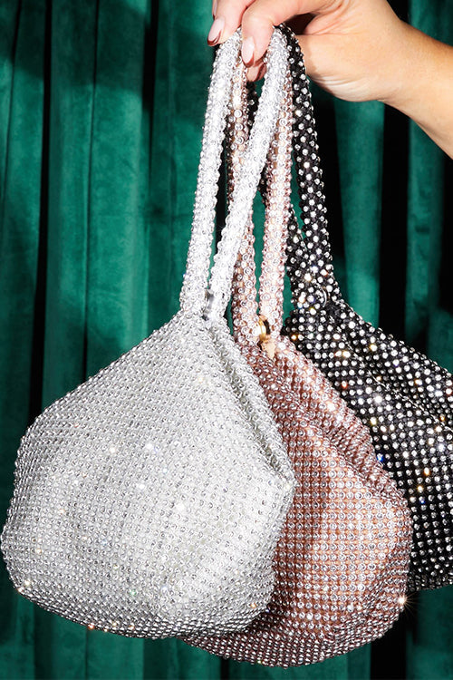 Trixiedress Full Rhinestones Bling Evening Clutch Handbag