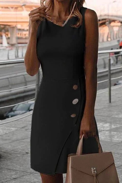 Trixiedress Work Office Sleeveless Dress