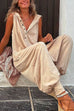Trixiedress La Vie Pocketed Half Button Hoodied Jumpsuit
