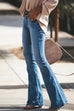Trixiedress Distressed Bell Bottoms Skinny Denim Pants