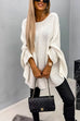 Cozy Batwing Sleeves Overisized Pullover Sweater
