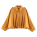 Trixiedress Lapel Zip Up Trendy Bomber Jacket