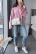 Trixiedress Crewneck Drop Shoulder Comfy Pullover Sweater