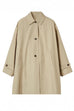 Trixiedress Lapel Single Breasted Pocketed Oversized Coat
