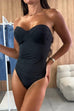 Trixiedress Sweetheart Neck Strapless Bustier Bodysuit