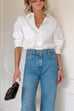 Trixiedress Lapel Long Sleeves Button Up Blouse Shirt