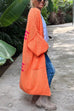 Trixiedress Open Front Love and Peace Pattern Long Sweater Cardigan(in 5 Colors)