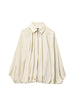Trixiedress Lapel Batwing Sleeves Zip Up Bomber Jacket