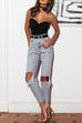 Trixiedress Sweetheart Neck Strapless Bustier Bodysuit