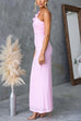 Trixiedress Frill One Shoulder Cut Out Bodycon Maxi Dress
