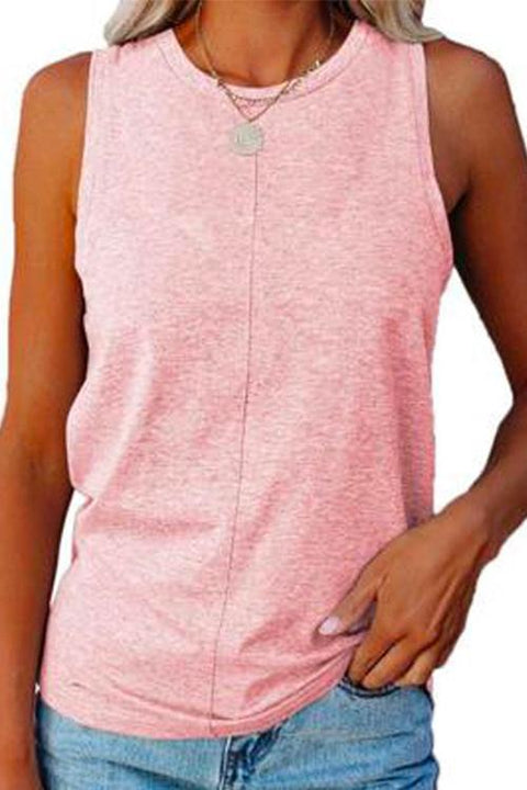 Trixiedress Crewneck Sleeveless Cozy Top