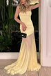 Trixiedress Strapless Tube Flare Mesh Maxi Party Dress