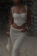 Trixiedress Side Slit Knit Bodycon Maxi Skirt