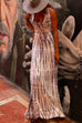 Trixiedress Criss Cross Open Back Tie Dye Maxi Dress