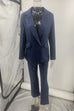 Trixiedress One Button Pocketed Blazer and Straight Leg Pants Power Suit Set