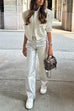 Trixiedress Button Up Pocketed Cropped Bomber Jacket