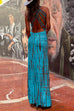 Trixiedress Criss Cross Open Back Tie Dye Maxi Dress
