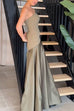 Trixiedress Strapless Patchwork Flare Gown Maxi Party Dress
