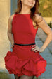 Trixiedress Backless Ruffle Hem Bodycon Mini Cami Dress