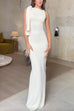 Trixiedress Sleeveless Tie Knot Bodycon Maxi Dress