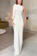 Trixiedress Sleeveless Tie Knot Bodycon Maxi Dress