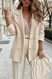 Trixiedress Double Breasted Textured Cardigan with Pockets