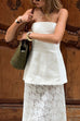 Trixiedress Chicest Strapless Tube Solid Top