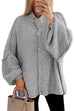 Trixiedress Button Up Balloon Sleeves Sweater Cardigan