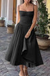 Trixiedress Spaghetti Strap Pocketed Corset Swing Midi Dress