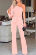 Trixiedress Cold One Shoulder Jumpsuit(7 Colors)