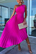 Trixiedress One Shoulder Cut Out Waist Irregular Pleated Party Dress