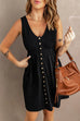 Trixiedress Button Down Sleeveless Dress (in 4 Colors)