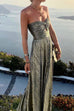 Trixiedress Off Shoulder Sleeveless High Waist Party Dress