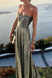 Trixiedress Off Shoulder Sleeveless High Waist Party Dress