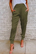 Trixiedress Fashion Style High Waist Satin Pants with Pockets