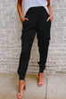 Trixiedress Fashion Style High Waist Satin Pants with Pockets