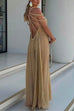 Trixiedress Halter Cut Out Backless Beach Cover Up Maxi Dress