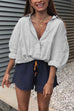 Trixiedress Lapel Button Down Long Sleeve Shirt
