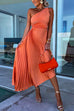 Trixiedress One Shoulder Cut Out Waist Irregular Pleated Party Dress