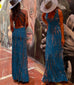 Trixiedress Criss Cross Open Back Tie Dye Maxi Dress