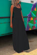 Trixiedress Solid Criss Cross Backless Maxi Cami Dress(4 Solid Colors Available)