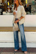 Trixiedress Crewneck Zipper Up Sequin Jacket