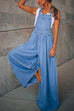 Trixiedress Pocketed Wide Leg Baggy Denim Overalls