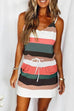 Trixiedress Striped Cami Dress with Pockets